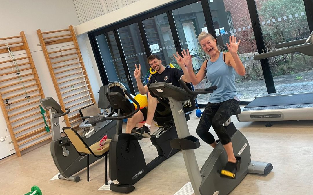 Stroke team raises staggering £2,000 after ‘smashing’ 24-hour cycle fundraiser