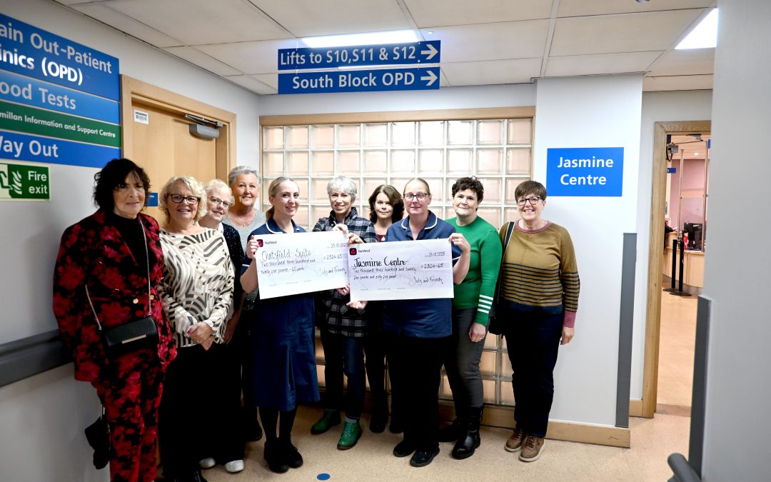 Support group raises over £4,600 for Doncaster breast cancer services