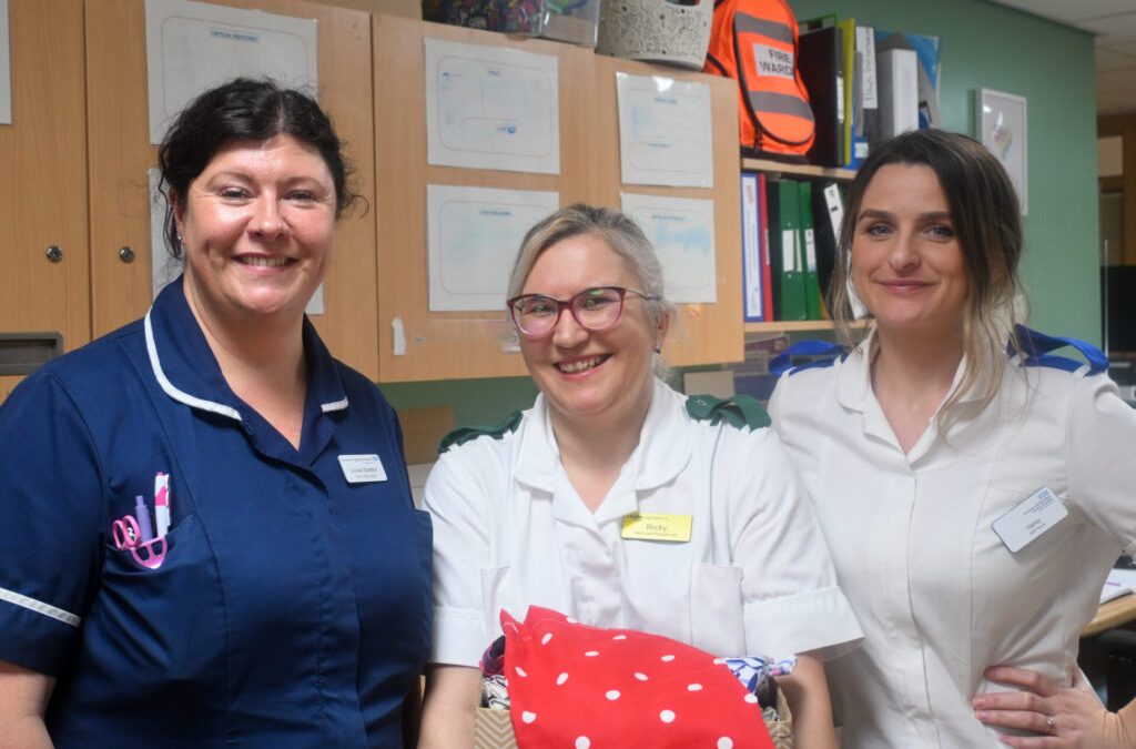 Cancer worker donates over 400 bags to post-surgery patients