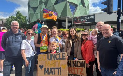Former international athlete runs Leeds Half Marathon for NHS charity