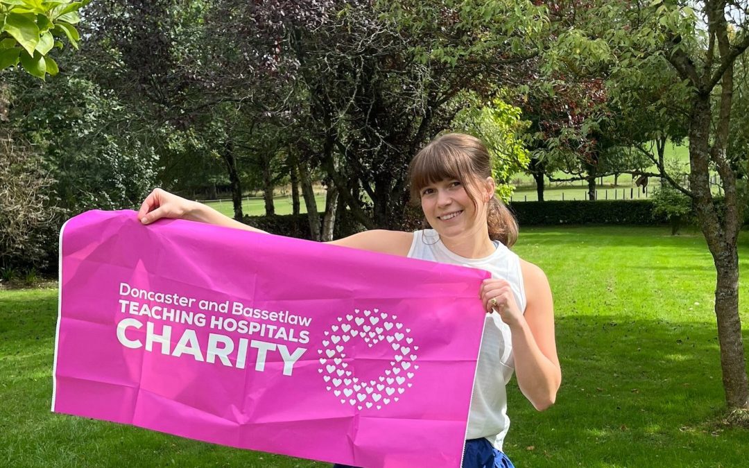 Junior doctor Em takes on her first marathon for DBTH Charity