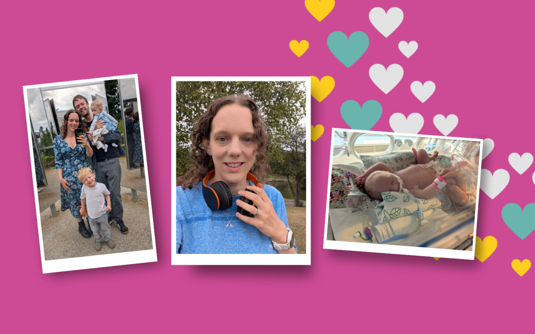 Michelle takes on half marathon to give back to DRI neonatal unit